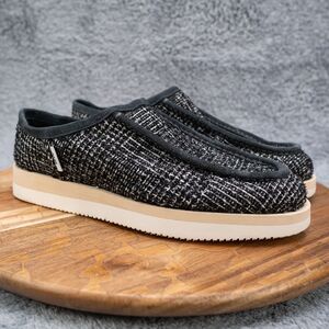 P448 Bubble Shaka Women’s Sz 41 Black / Grey Slip On Vibram Soles MADE IN ITALY